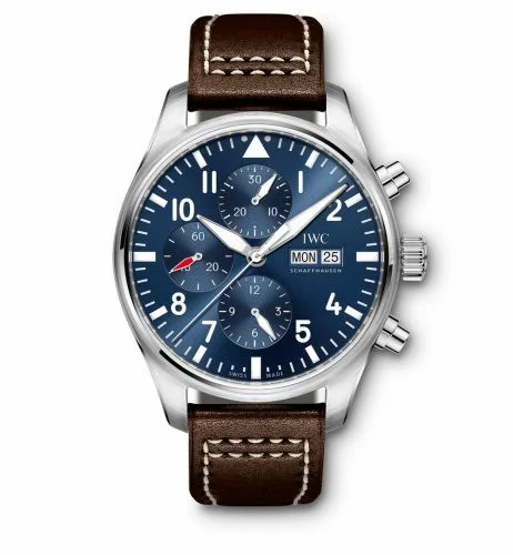 IWC Pilot's Watch Chronograph Stainless Steel / Le Petit Prince IW3777-14 (3777-14, IW377714)